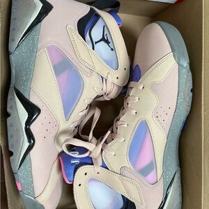 Jordan Athletic Shoes in Pink and Purple